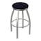 Holland Bar Stool Co OD802 Misha Stainless Steel 36 Swivel Outdoor Bar Stool with Breeze Sapphire Seat OD80236SSOD001 - alternate 1
